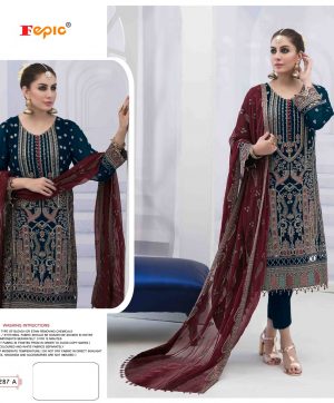 FEPIC C 1287 A ROSEMEEN PAKISTANI SUITS IN INDIA