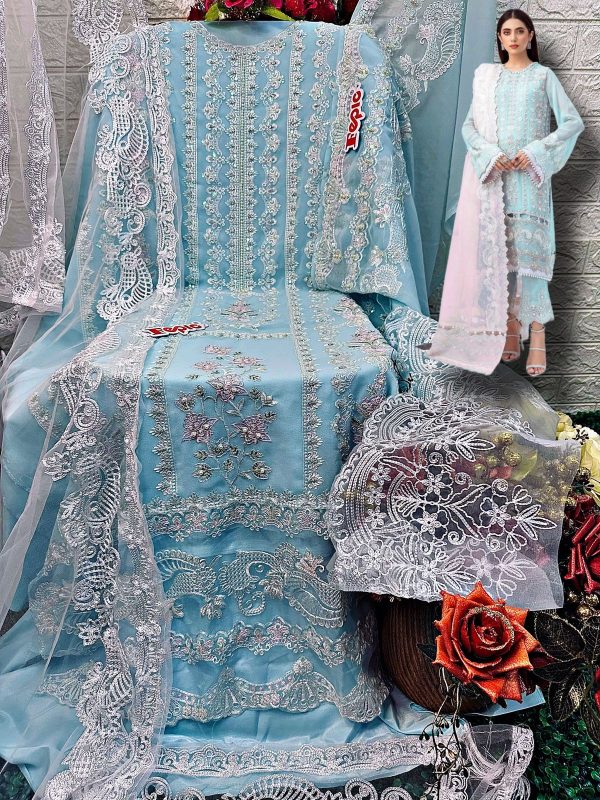 FEPIC D 1294 A ROSEMEEN PAKISTANI SUITS IN INDIA