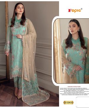 FEPIC D 5240 A ROSEMEEN PAKISTANI SUITS IN INDIA