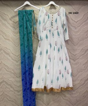 HK 1469 READYMADE GOWN MANUFACTURER