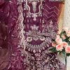 MEHBOOB TEX 7773 ROLLY MOLLY VOL 1 WINE SUITS