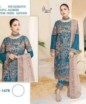 SHREE FABS K 1678 PAKISTANI SUITS IN INDIA
