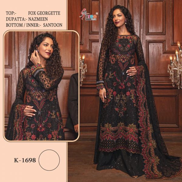 SHREE FABS K 1698 PAKISTANI SUITS IN INDIA