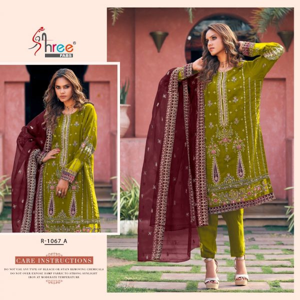 SHREE FABS R 1067 A READYMADE SUITS IN INDIA