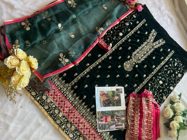 Kf 135 Wedding Wear Designer Pakistani Suit Collection Design Catalog