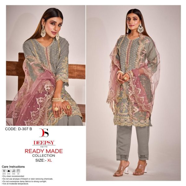 DEEPSY SUITS D 307 READYMADE PAKISTANI SUITS