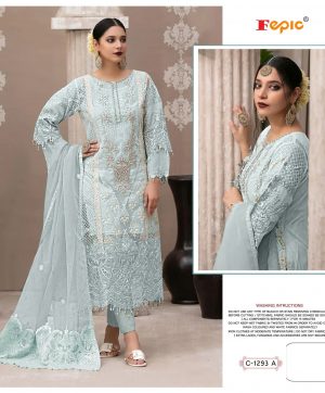 FEPIC C 1593 A ROSEMEEN PAKISTANI SUITS IN INDIA
