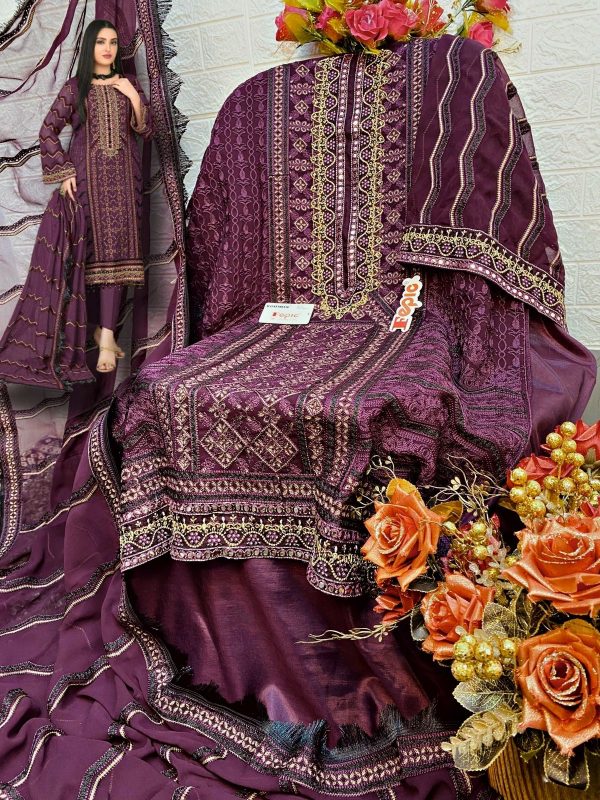 FEPIC D 5405 A ROSEMEEN PAKISTANI SUITS IN INDIA