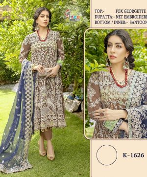 SHREE FABS K 1626 PAKISTANI SUITS IN INDIA