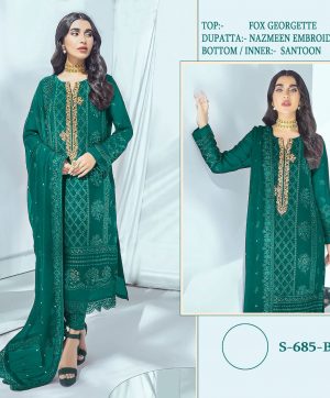 SHREE FABS S 685 B PAKISTANI SUITS IN INDIA