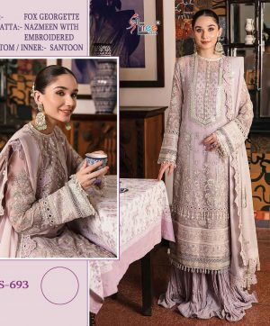 SHREE FABS S 693 PAKISTANI SUITS IN INDIA