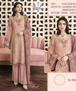 SHREE FABS S 704 PAKISTANI SUITS IN INDIA