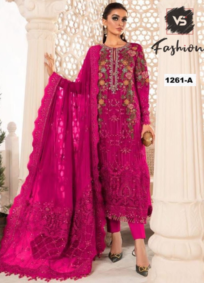VS FASHION 1261 A PAKISTANI SUITS IN INDIA