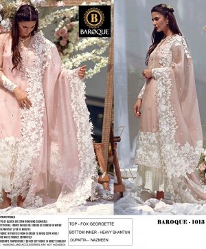 BAROQUE 1013 PAKISTANI SUITS IN INDIA