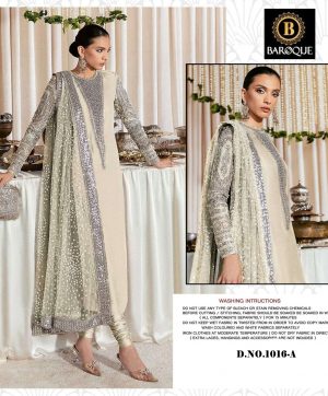BAROQUE 1016 A PAKISTANI SALWAR SUITS IN INDIA