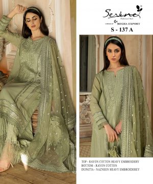 SERINE S 137 A PAKISTANI SALWAR SUITS IN INDIA