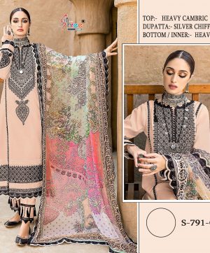 SHREE FABS S 791 C PAKISTANI SUITS IN INDIA