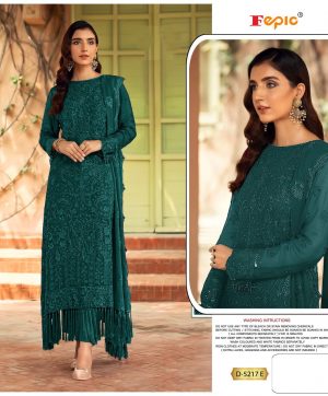 FEPIC D 5217 E ROSEMEEN PAKISTANI SUITS IN INDIA