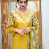 LAXURIA TRENDZ 1274 YELLOW READYMADE SUITS