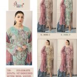 SHREE FABS K 1808 PAKISTANI SUITS IN COLOURS