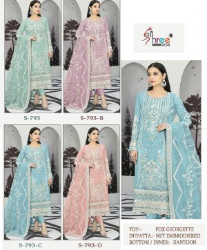 SHREE FABS S 793 SERIES PAKISTANI SUITS IN INDIA