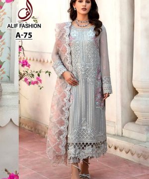 ALIF FASHION A 75 PAKISTANI SUITS IN INDIA
