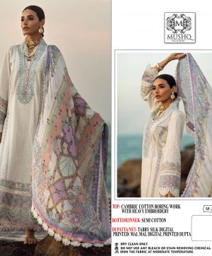MUSHQ M 218 A PAKISTANI SUITS IN INDIA
