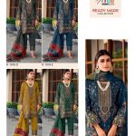 SHREE FABS R 1076 D TO G READYMADE SUITS