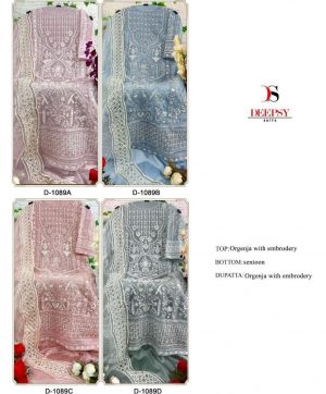 DEEPSY SUITS D 1089 A TO D SALWAR SUITS IN INDIA