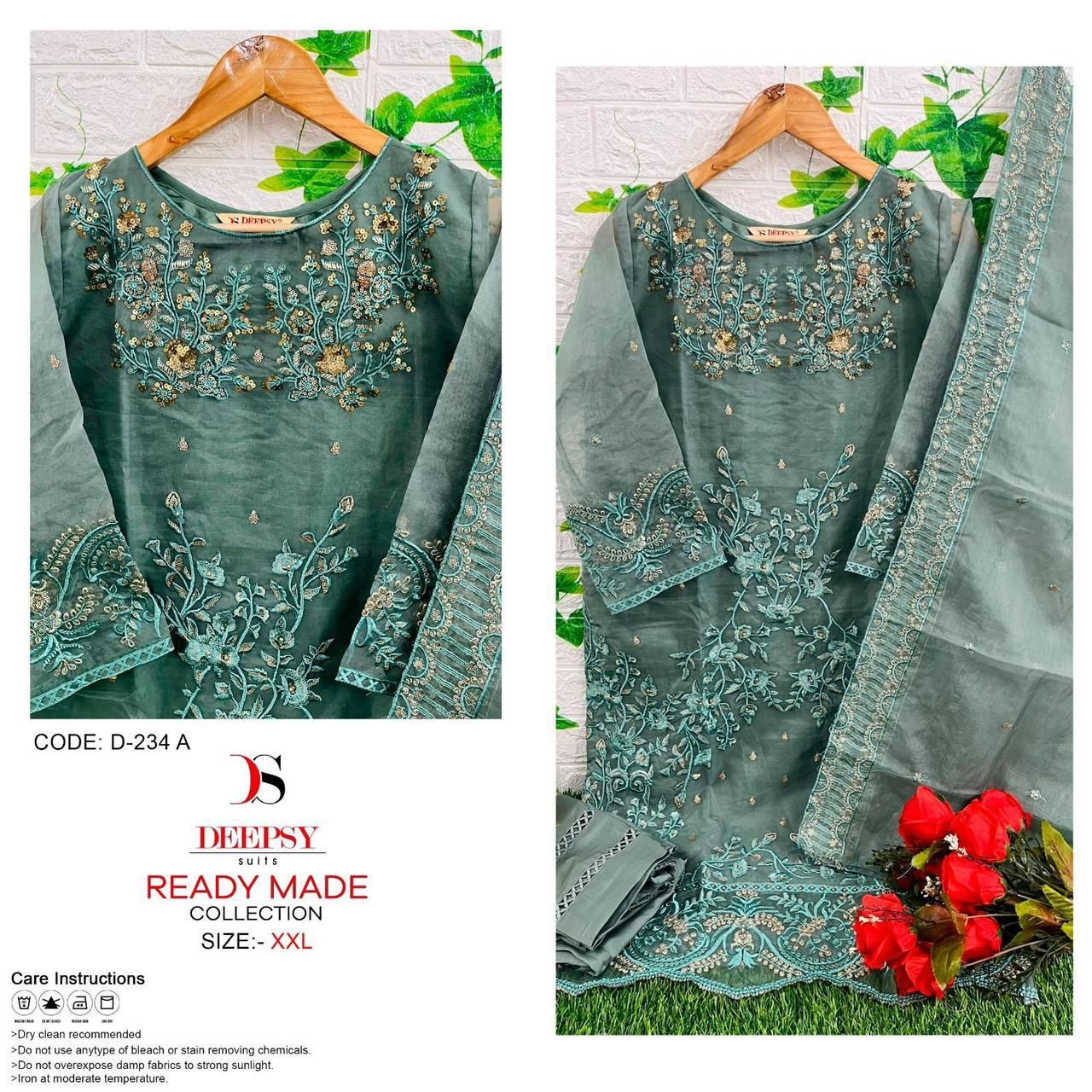 DEEPSY SUITS D 234 A TO D READYMADE PAKISTANI SUITS