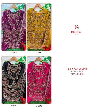 DEEPSY SUITS D 324 A TO D READYMADE SUITS IN INDIA
