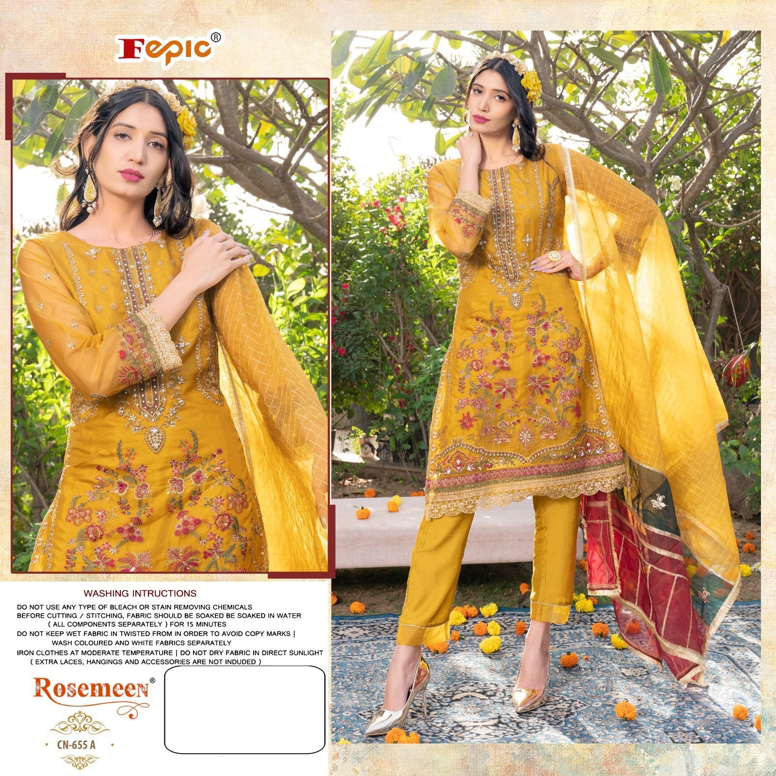 FEPIC CN 655 A ROSEMEEN READYMADE SUITS