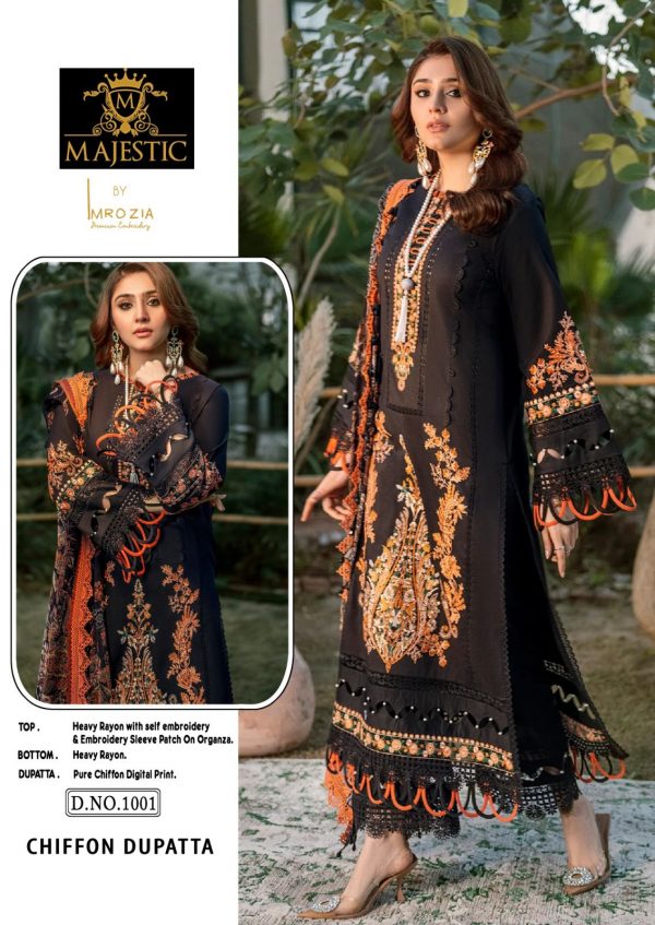 MAJESTIC 1001 PAKISTANI SUITS IN INDIA