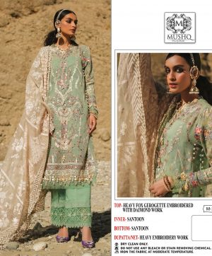 MUSHQ M 243 A PAKISTANI SUITS IN INDIA