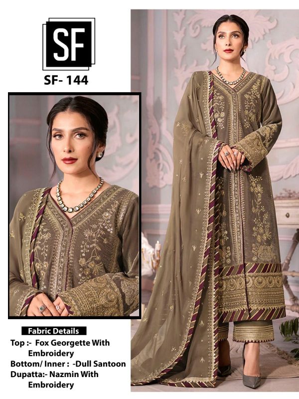 SF 144 PAKISTANI SUITS MANUFACTURER IN INDIA