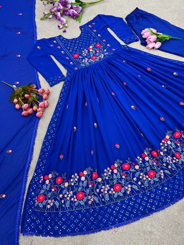 Umika Diya Heavy Work Party Work Readymade Gown Designs