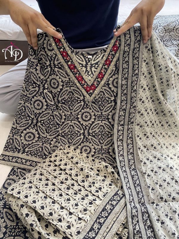 AD AFGHANI 2 SUITS COTTON READYMADE WHOLESALE