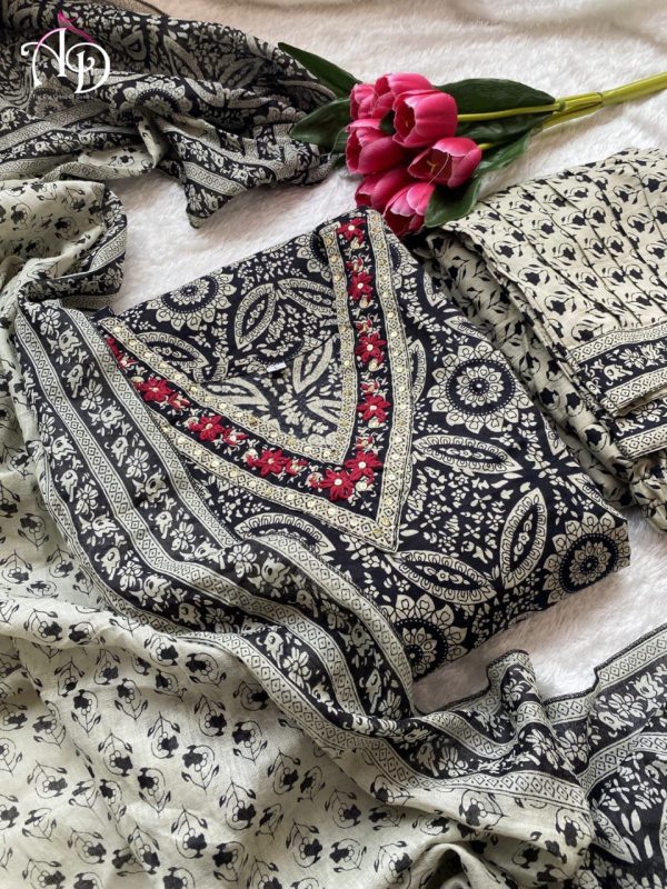 Deepsy Suits Chikankari 22 Cotton Embroidery Pakistani Suits Wholesaler  Surat