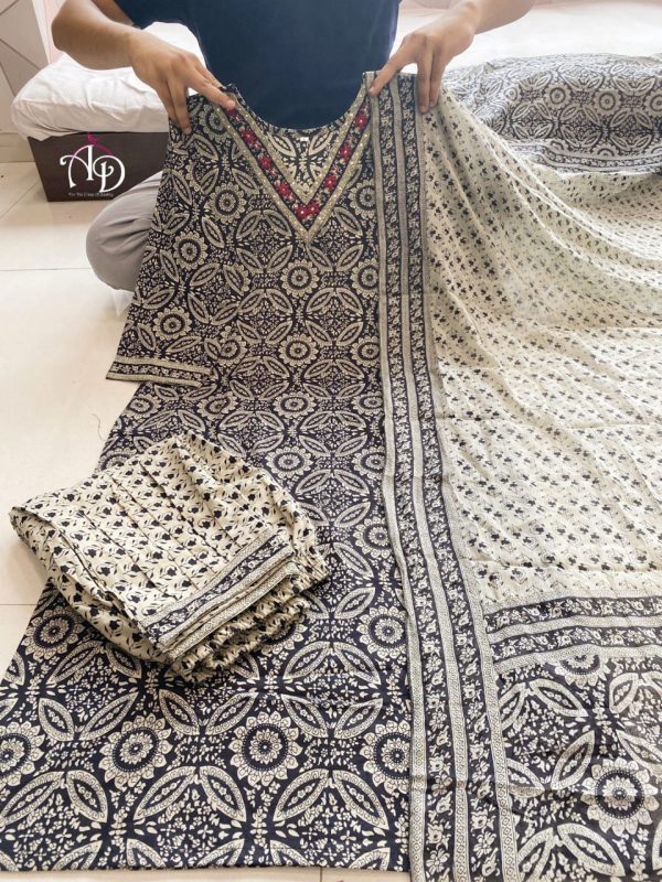 AD AFGHANI 2 SUITS COTTON READYMADE WHOLESALE