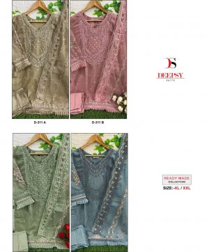 DEEPSY SUITS D 311 A TO D READYMADE SALWAR SUITS