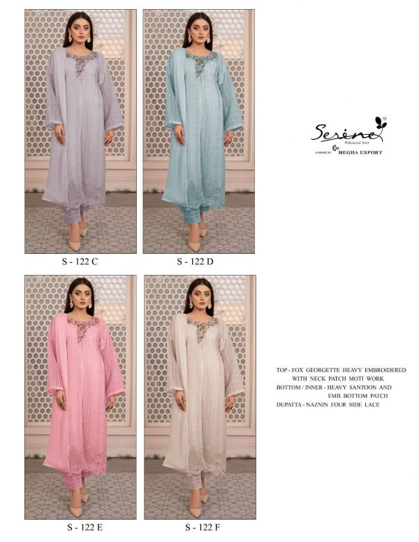 SERINE S 122 C TO F SALWAR SUITS IN INDIA