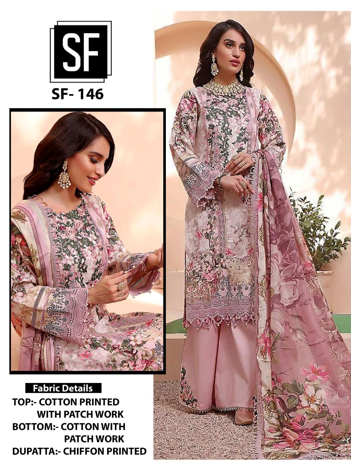Shree M Print Hits Cotton Dupatta Salwar Kameez Pakistani suits wholesale  in India