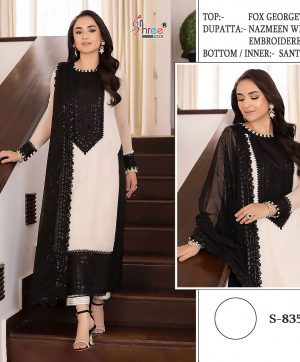 SHREE FABS S 835 PAKISTANI SUITS IN INDIA