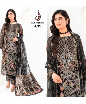 ALIF FASHION A 95 PAKISTANI SUITS IN INDIA