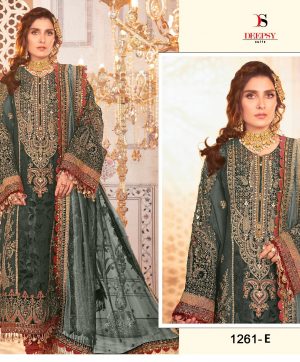 DEEPSY SUITS 1261 E PAKISTANI SUITS IN INDIA