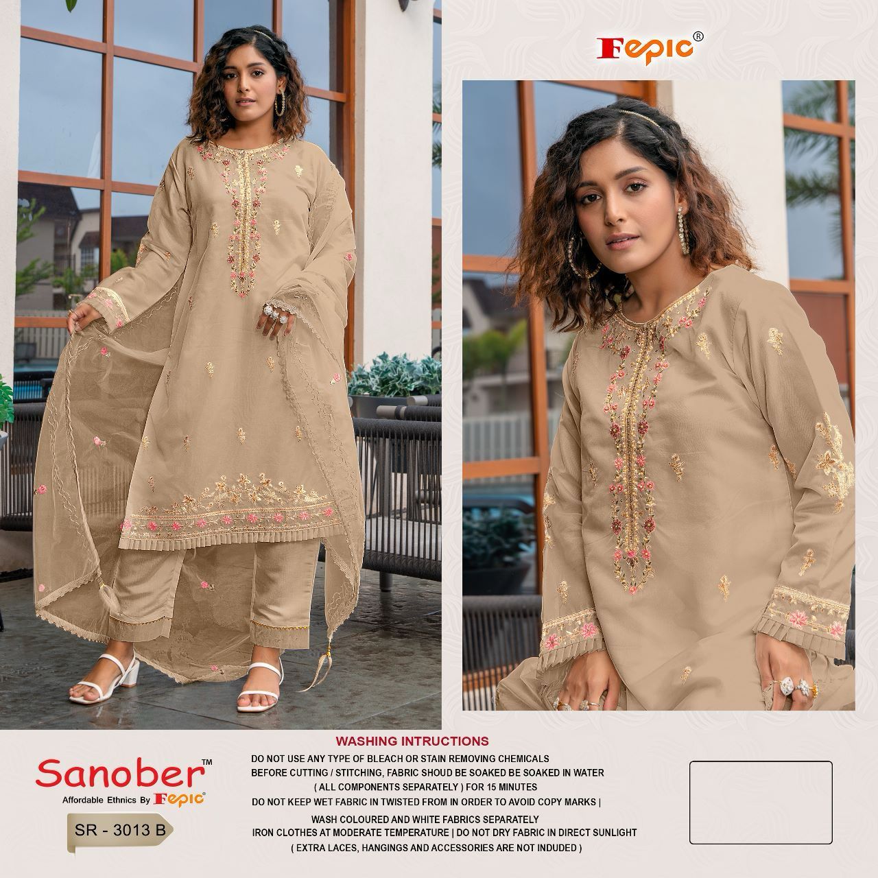 FEPIC SR 3013 B SNOBER READYMADE SUITS WHOLESALE