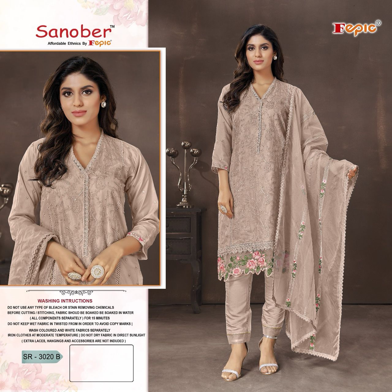 FEPIC SANOBER SR 3020 B READYMADE SUITS WHOLESALE