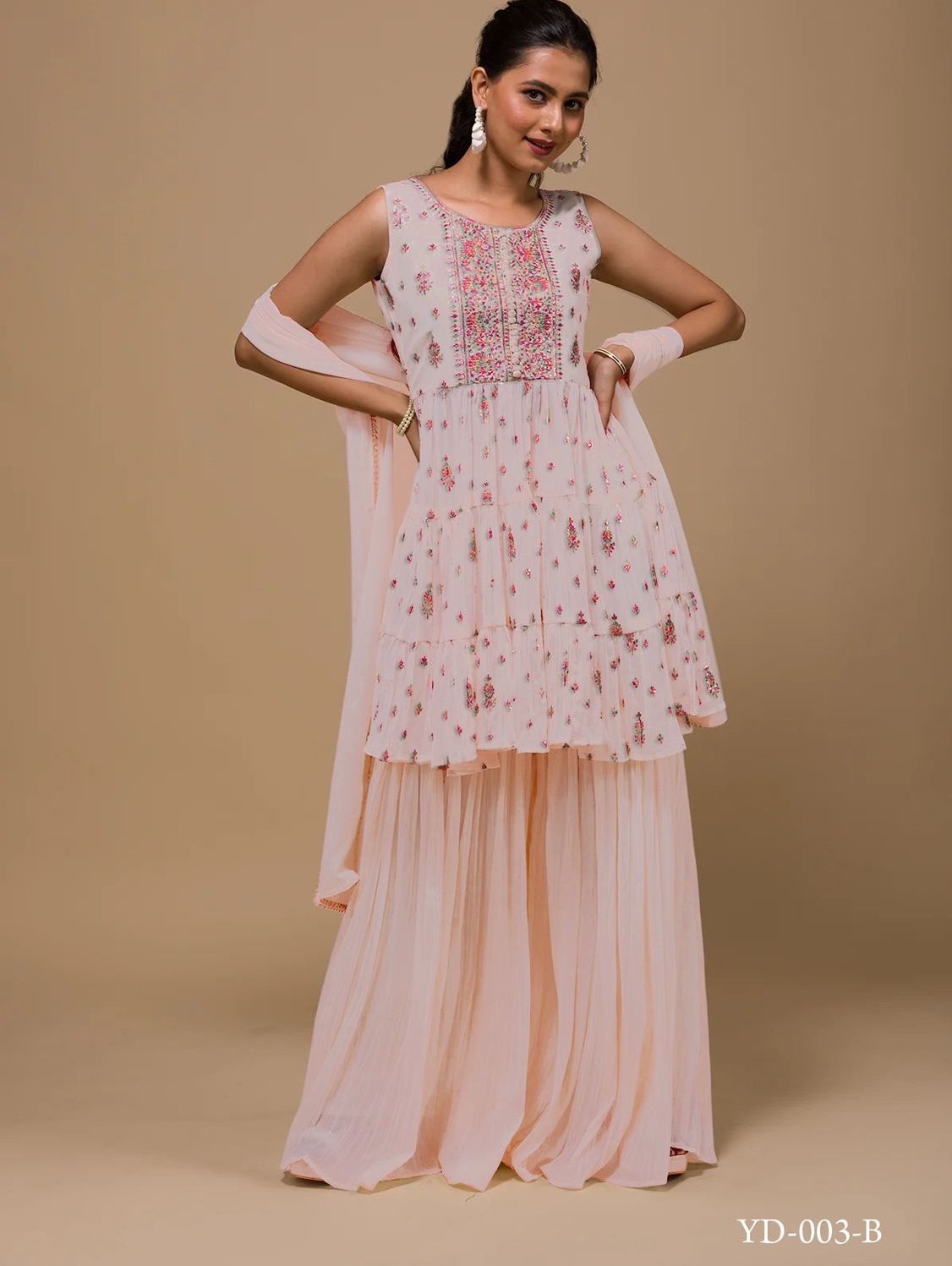 YD 003 B DESIGNER PARTY WEAR COLLECTION