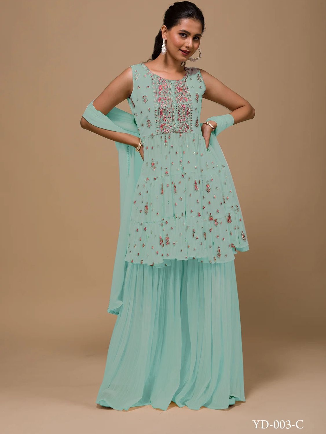 YD 003 C DESIGNER PARTY WEAR COLLECTION