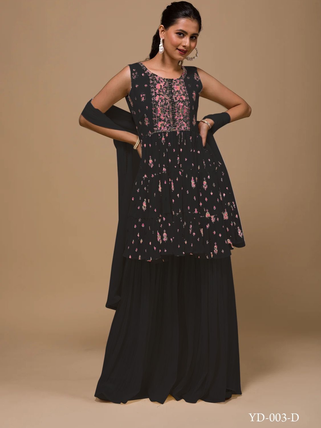 YD 003 D DESIGNER PARTY WEAR COLLECTION